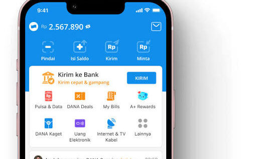 cara deposit togel via dana